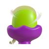 En Stock Tiktok Zanahoria Alivio del Estrés Impreso en 3D Gravedad Infantil Berenjena Cuchillo Retráctil Juguete Educativo Portátil