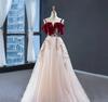 Vestido de Banquete para Mujer 2026 Nuevo Estilo Vestido de Brindis de Boda para Novia Estilo Bosque Súper Hada Tirantes Dobles Vestido de Princesa