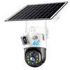 Cámara domo exterior impermeable YX208-WiFi-4G con energía solar, monitoreo HD sin cables, visualización remota desde el teléfono móvil