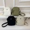 2026 Nueva Bolsa para Mujer Bolso Casual de Hombro Único Bolso Ligero de Tela de Nylon Bolso de Hombro Cruzado Versátil de Moda Bolso para Teléfono de Mujer