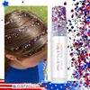 Bastón de Brillo Corporal para Festival de Carnaval Transfronterizo, Bastón de Brillo para Rostro, Sombra de Ojos con Brillo de Sirena, Maquillaje con Brillo Holográfico