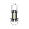 Linterna de llavero portátil para colgar en la cintura, reflector recargable multifuncional de emergencia, luz de camping Liangjiukun para emergencias al aire libre