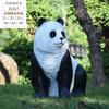 Resina panda artificial decoração jardim paisagem escultura esboço jardim exterior villa pátio decoração decoração animal