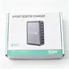 Cargador Pd de Nitruro de Galio de 600W, Especializado en Amazon para Carga Rápida de Portátil y Teléfono Móvil con Múltiples Puertos USB, Estación de Carga de Escritorio