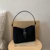 Bolsas Super Populares Outono e Inverno para Mulheres 2025 Nova Bolsa Saco Retrô de Grande Capacidade Estilo Coreano Moda Bolsa de Ombro Único Transversal