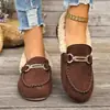 2026 Verano Nuevo Comercio Exterior Tallas Grandes Zapatos Casuales Cómodos de Moda Cálidos de Piel para Exteriores Talla Única