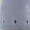 Rejilla de orificios grandes con ranuras cruzadas de plástico reforzado con fibra de vidrio, rejilla de orificios pequeños de plástico reforzado con fibra de vidrio, placa de rejilla anticorrosión resistente a ácidos y álcalis de plástico reforzado con fibra de vidrio