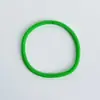 Al por mayor Transfronterizo Cuerda para el pelo de 4 mm de grosor Colorida Alta Elasticidad Sin Costuras Goma para el pelo Accesorios DIY para Adultos