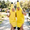 Disfraz de Plátano para Halloween, Atuendo Festivo Divertido para Fiesta, Disfraz con Forma de Fruta, Disfraz para Actuación de Juego para Niños