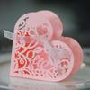 Caja de dulces láser con forma de corazón para San Valentín, fiesta de bodas, caja de cartón con forma de corazón, fábrica de cajas de amor de comercio exterior transfronterizo en stock