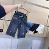 Calça Infantil Rantuo 2026 Nova Outono Crianças Médias e Grandes Jeans Multicor Meninos e Meninas Moda Casual Calça Longa Transfronteiriça
