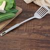 Colador de mango alargado nuevo de fábrica, juego de utensilios de cocina domésticos de acero inoxidable, pulido para hotel, juego completo de utensilios de cocina