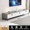 Mueble de TV de Lujo Ligero para Sala de Estar Uso Doméstico Modelo Nuevo 2026 Mueble de TV Pequeño para Apartamento de Pie con Almacenamiento y Exhibición Integrados