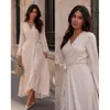 Vestido Irregular de Outono 2026 Amazon AliExpress com Manga Longa e Ajuste na Cintura