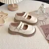Sapatos Mary Jane de couro para meninas de 6 a 12 anos, estilo primavera e outono, sapatos de princesa com sola macia, sapatos casuais infantis, sapatos pretos para apresentação escolar