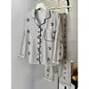 Pijama de mujer estilo coreano para otoño, de manga larga, talla grande, cárdigan holgado, adecuado para usar al aire libre, engrosado, tipo algodón, 200 gramos, conjunto de ropa para el hogar