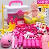 Casa de Brincar de Médico Infantil Conjunto de Brinquedos Menina Enfermeira Artificial Estetoscópio Injeção Bebê Caixa de Ferramentas Médicas