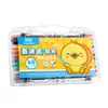Marcador de acrílico líquido directo de punta suave de color verdadero, opaco y apilable en color, adecuado para periódicos copiados a mano por estudiantes y garabatos y dibujos de niños