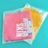 Bolsa Autoadhesiva OPP Venta al por Mayor de Manchas Transparente Boca Plana Plástico Autosellable Bolsa Autoadhesiva Bolsa para Empaque de Ropa Bolsa Autoadhesiva