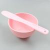 Herramientas de belleza, recipiente de silicona para mascarillas, recipiente de plástico blando, palillo para mascarillas, recipiente de plástico para mascarillas, palillo para remover.