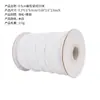 Venta al por mayor del fabricante Cinturón Blanco para Carreras de Caballos Elástico Plano Banda Elástica de Alta Elasticidad Accesorios de Ropa 0.5cm