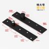 Eje de rotación de eje cielo y tierra bisagra superior e inferior bisagra de puerta invisible posicionamiento eje de puerta conector de eje de 360 grados de acero inoxidable
