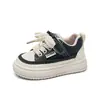 Zapatillas Nuevas de Moda para Bebé de Primavera y Otoño, Zapatos Deportivos Antideslizantes de Suela Blanda para Niños, Zapatos Individuales para Niños Pequeños, Zapatos Casuales Versátiles para Niñas