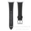 Pulseira de Couro Genuíno Dupla Face Adequada para Samsung Galaxy Watch8 8Classic Oficial Linha de Carro Pulseira de Pulso