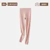 Pantalones térmicos de lana para mujer, ropa interior con forro polar, leggings de capa base para invierno, pantalones térmicos de cintura alta, extralargos para personas altas