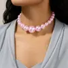 Collar de Perlas Estilo Palacio Retro Francés para Mujer Estilo Coreano Elegante y a la Moda Cadena para Clavícula Estilo Año Nuevo Venta al por Mayor