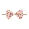 Faixa de Cabelo Floral com Laço Estilo Retrô Europeia e Americana Pequena Fresca e Simples Faixa de Cabelo Infantil Headband Fabricante Transfronteiriço
