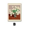 Set de Pinturas Decorativas para Sala de Estar Vintage Estilo Francés, Pintura de Mesa de Girasol, Cabecera de Dormitorio, Arte de Pared para Comedor