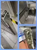 Dobradiça de Porta de Freezer Comercial Dobradiças Acessórios de Porta Mola de Retorno Automático Rearme Refrigeração de Cozinha Porta de Fechamento Automático