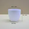 Fornecimento de Fábrica Simples Vaso de Plástico Colorido para Mudas Verde Plantio Suprimentos de Jardinagem Vaso de Plástico para Mudas Vaso de Flores