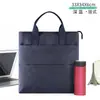 Jerry 5807 Pasta Vertical Bolsa de Lona para Documentos A4 Múltiplos Compartimentos Pasta de Arquivos Espessada Impermeável Bolsa de Conferência