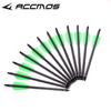 Flecha de ballesta de carbono puro ACCMOS de 7,5 y 15 pulgadas con cabeza intercambiable, compatible con arco y flecha de tiro con arco de varios tamaños