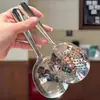 Cuchara de Servir de Acero Inoxidable 304, Cuchara Dorada Grande para el Hogar, Cuchara para Sopa, Espumadera, Cuchara Comunitaria Específica para Hotel