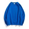 Sudaderas de Algodón de Manga Corta de Color Puro para Familia Ropa para Niños de Cuello Redondo Tipo Jersey de Manga Larga Estampado Personalizado Patrón Logotipo