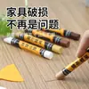 Crayon para Reparo de Móveis Reparo de Piso de Madeira Reparo de Madeira Tinta Preenchedor de Frestas de Tinta Caneta de Tinta Reparo de Arranhões Amassados