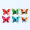Estéreo 3D 8 6CM doble capa simulación mariposa creativo imanes magnéticos para refrigerador accesorios de tiro manualidades mariposa decorativa