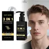 Limpiador 3 en 1 para Hombre East Moon Limpieza Suave para Vello Facial, Cuidado Corporal, Hidratante y Limpiador