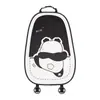 El reposacabezas y soporte lumbar para coche Blue Rain, con un lindo diseño de panda, proporciona un soporte cómodo para el cuello y la espalda, y es adecuado para todas las estaciones.