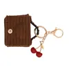 Bolsa de Peluche Dulce y Femenina con Forma de Corazón Colgante Nueva Decoración de Corazón y Cereza Multicolores Opcionales Lote para Colgar Regalo de Cumpleaños