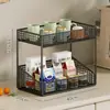 Prateleira de Armazenamento para Mesa Suporte para Copos Mesa de Cozinha Copo de Água Xícara de Chá Conjunto de Chá Organizador de Armazenamento Pequeno Gabinete de Bancada Caixa