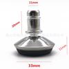 Pie de balanceo de varilla de 33 mm para pata de silla de comedor, alfombrilla para pie de mesa de café, silla de aeropuerto, alfombrilla para pie de mueble de cocina, pie ajustable universal de balanceo