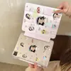 A capa colagem Xiaoyu é adequada para iPad air4/5/6 capa protetora de tablet mini6/7Y com slot dobrável para caneta Pro11