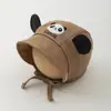 Gorro para Bebé Primavera y Otoño Lindo Gorro con Protección para las Orejas para Bebés Niños y Niñas para Proteger la Fontanela Meses Pequeños Cortavientos Cálido Gorro para la Cabeza Invierno