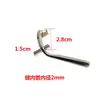 Accesorios para instrumento tuba piezas de repuesto llave de agua resorte botón de reparación almohadilla de goma corcho soporte de llave de agua