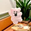 Lindo Puff de Leche Colgante Hello Bear Peluche Oso de Cuerpo Completo Mochila Escolar de Estudiante Muñeca Linda Juguete de Moda Colgante