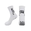 Calcetines de fútbol de entrenamiento profesionales para hombre, calcetines deportivos con planta de rizo, calcetines antideslizantes con puntos de goma, calcetines transpirables y absorbentes de sudor de media pantorrilla al por mayor